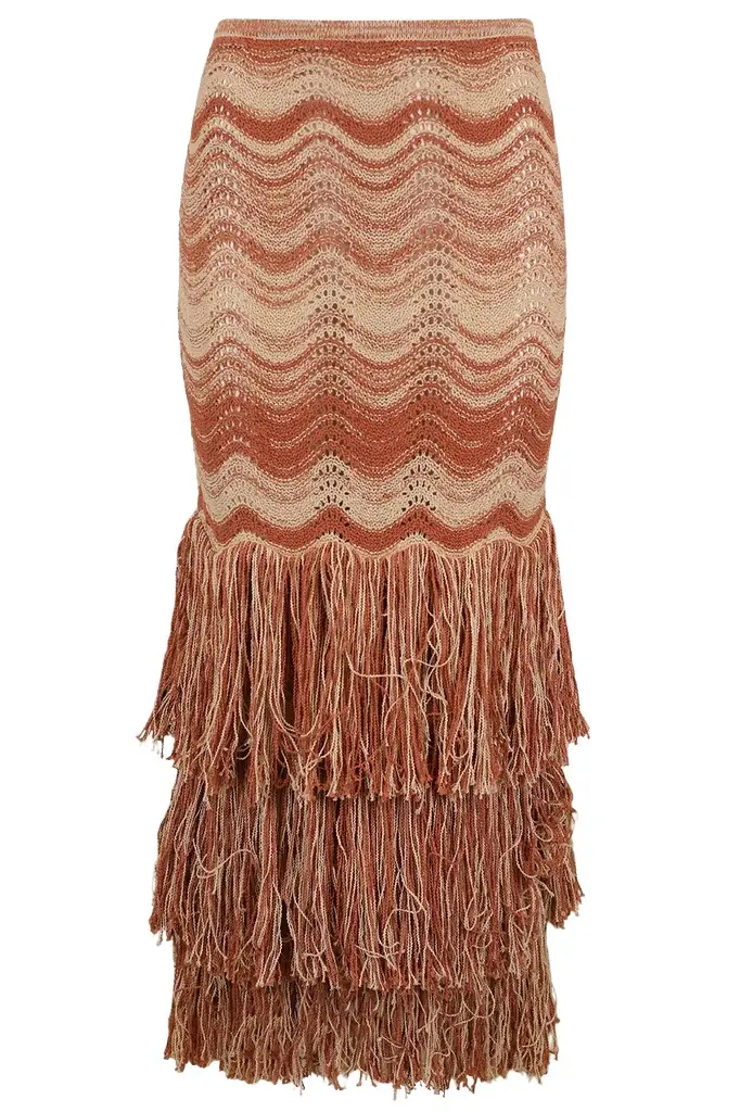 Evelina Skirt - Terracotta Rose Evelina Skirt - Terracotta Rose