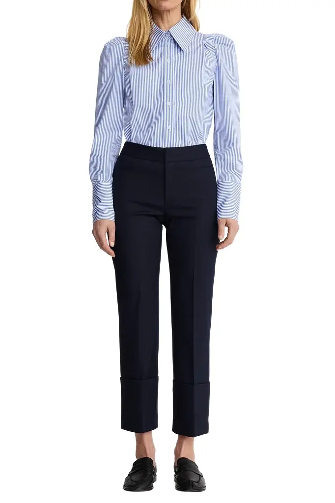 Berlin Cropped Straight Leg Pant Berlin Cropped Straight Leg Pant