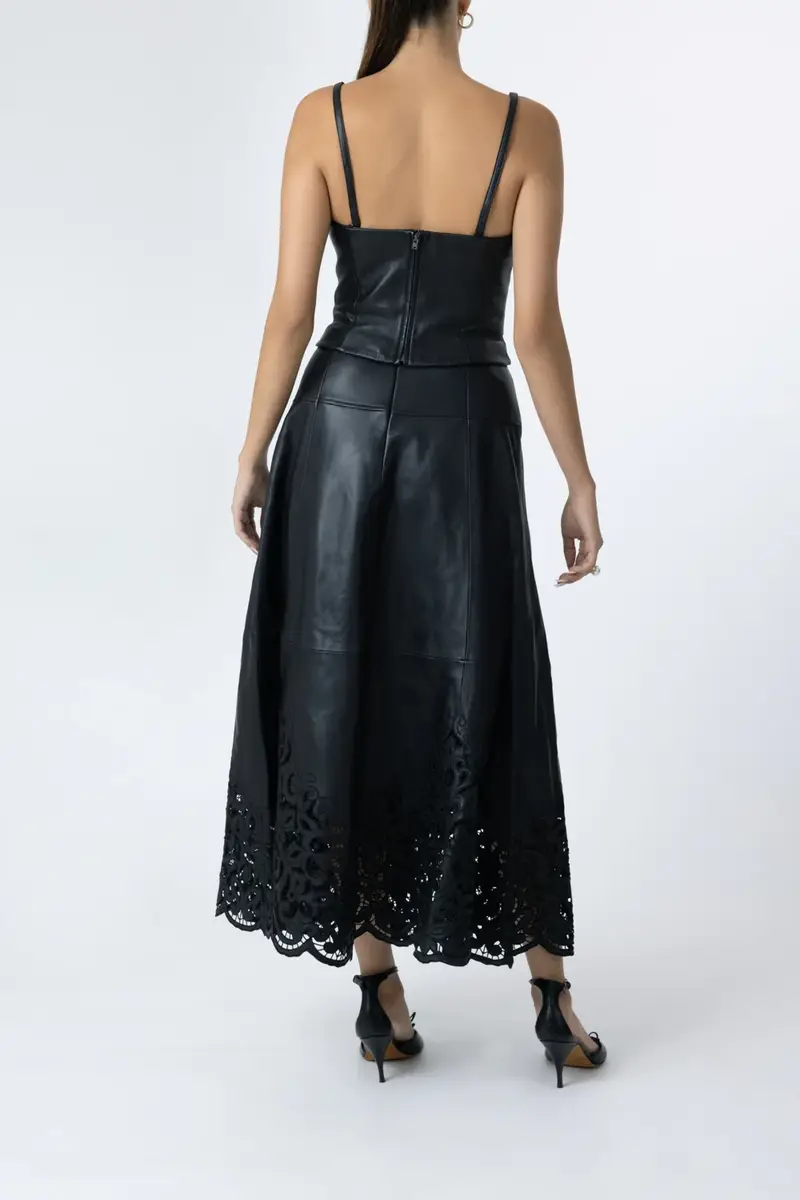 Ulla Johnson Nadia Leather Tank Top | Thumbnail 3 Ulla Johnson Nadia Leather Tank Top | Thumbnail 3