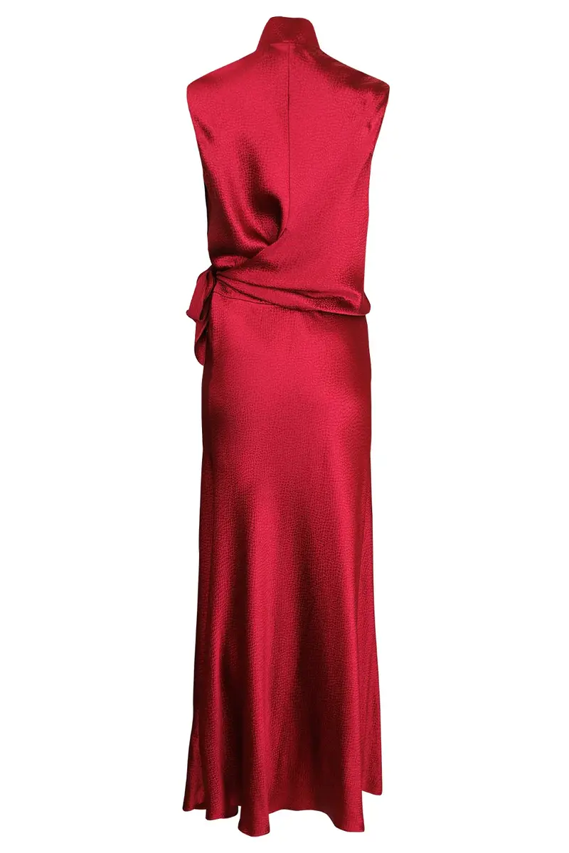 PETER COHEN Taos Dress - Ruby | Thumbnail 2 PETER COHEN Taos Dress - Ruby | Thumbnail 2