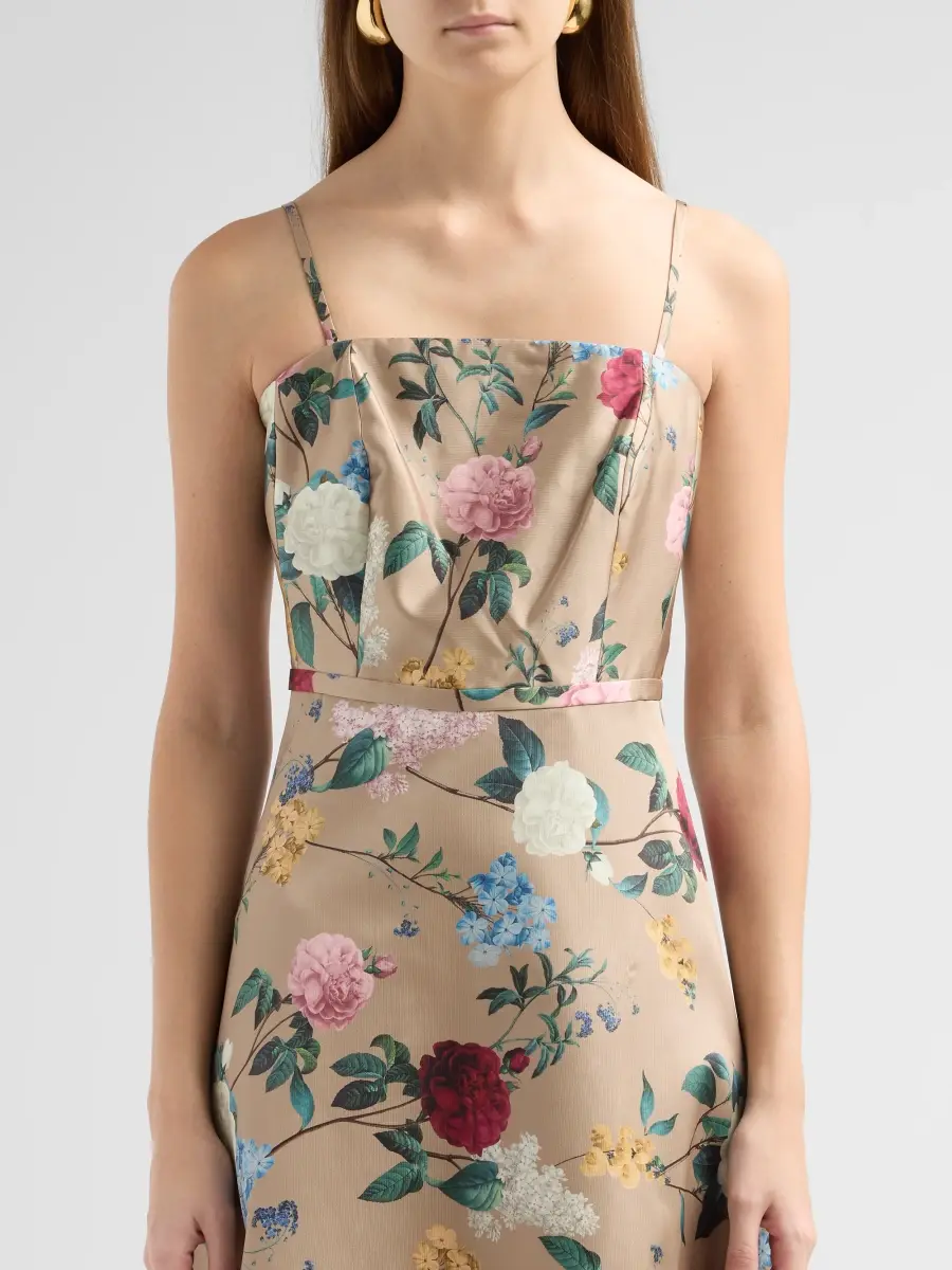 SACHIN & BABI Women's Esteè Floral Print Embroidered Midi Dress | Thumbnail 5