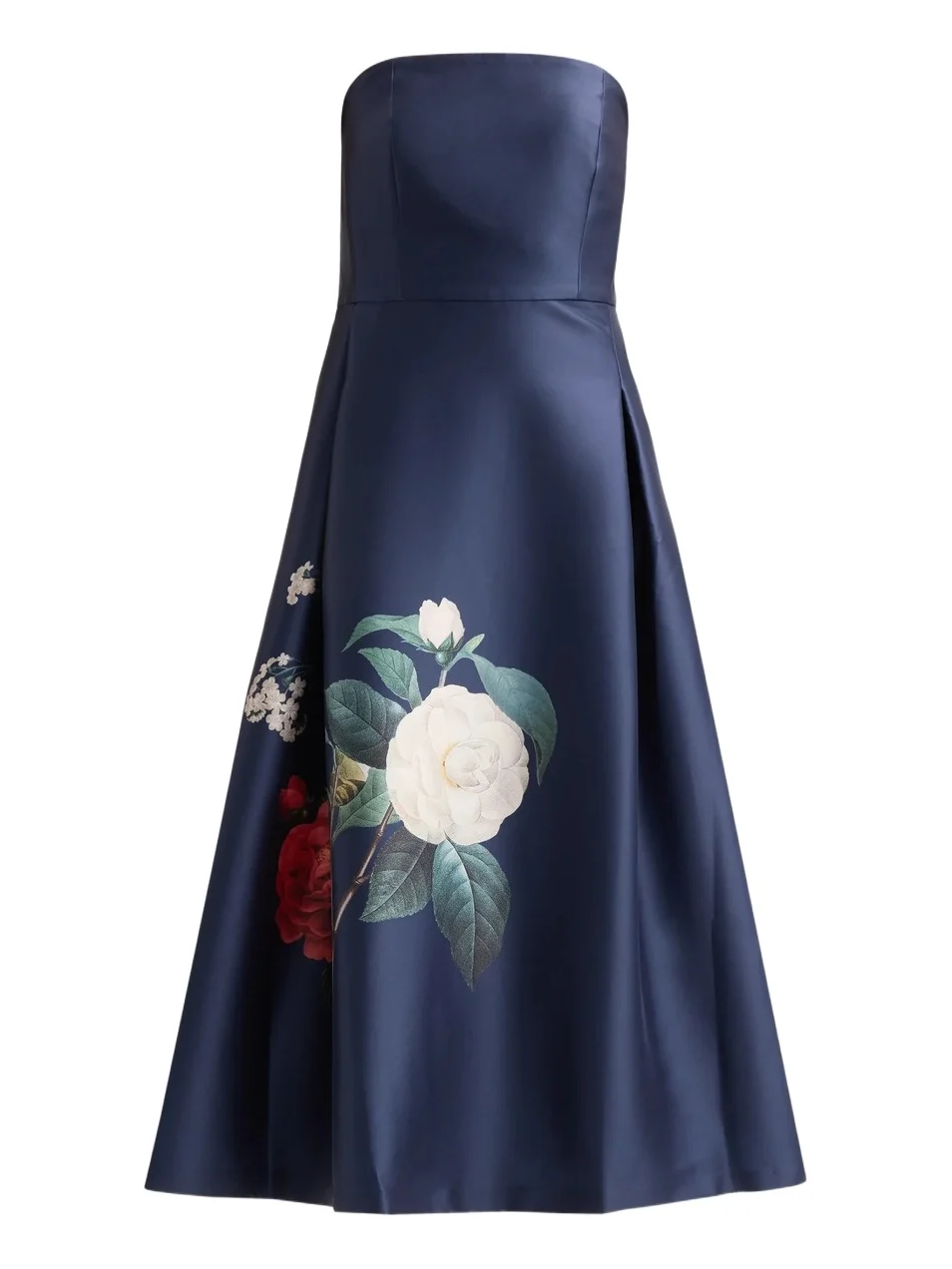 Women's Shay Strapless Tea-Length Dress