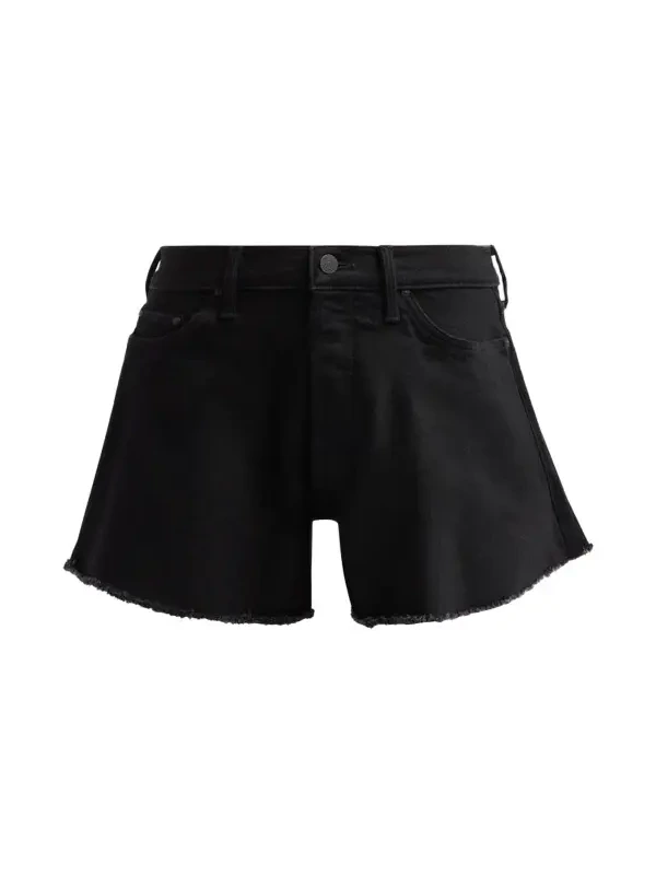 Mother Women's The Flutter Fray Denim Shorts
