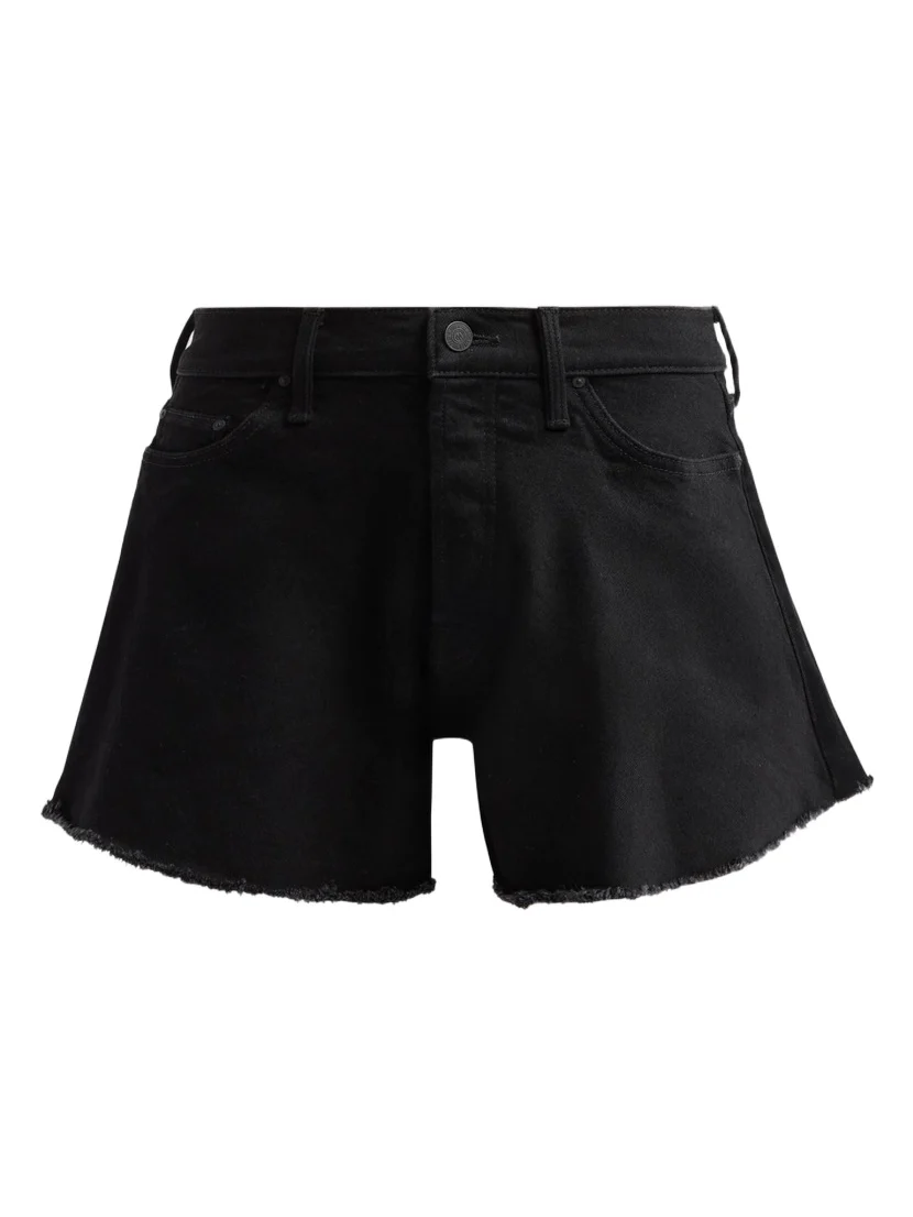 Mother Women's The Flutter Fray Denim Shorts