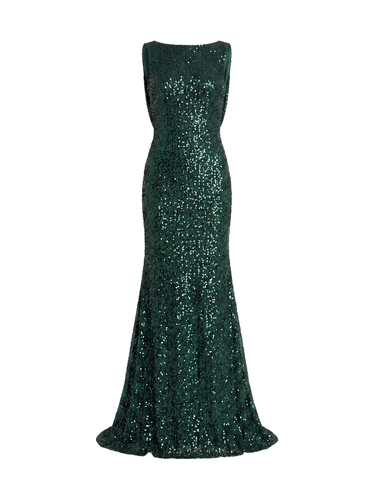 Women's Sequin Sleeveless Sheath Gown Women's Sequin Sleeveless Sheath Gown