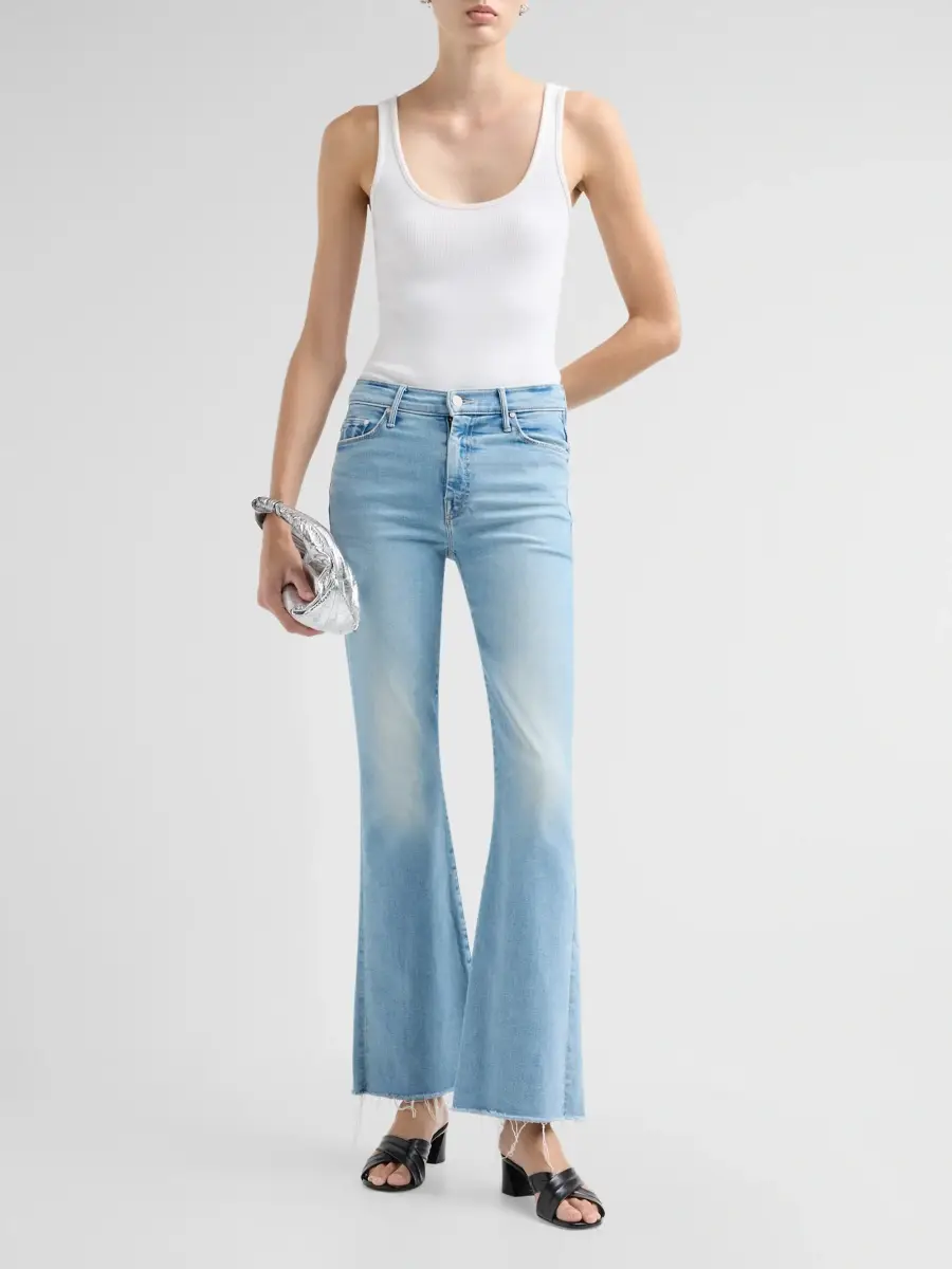 Mother Women's The Weekender Fray Jeans | Thumbnail 2 Mother Women's The Weekender Fray Jeans | Thumbnail 2