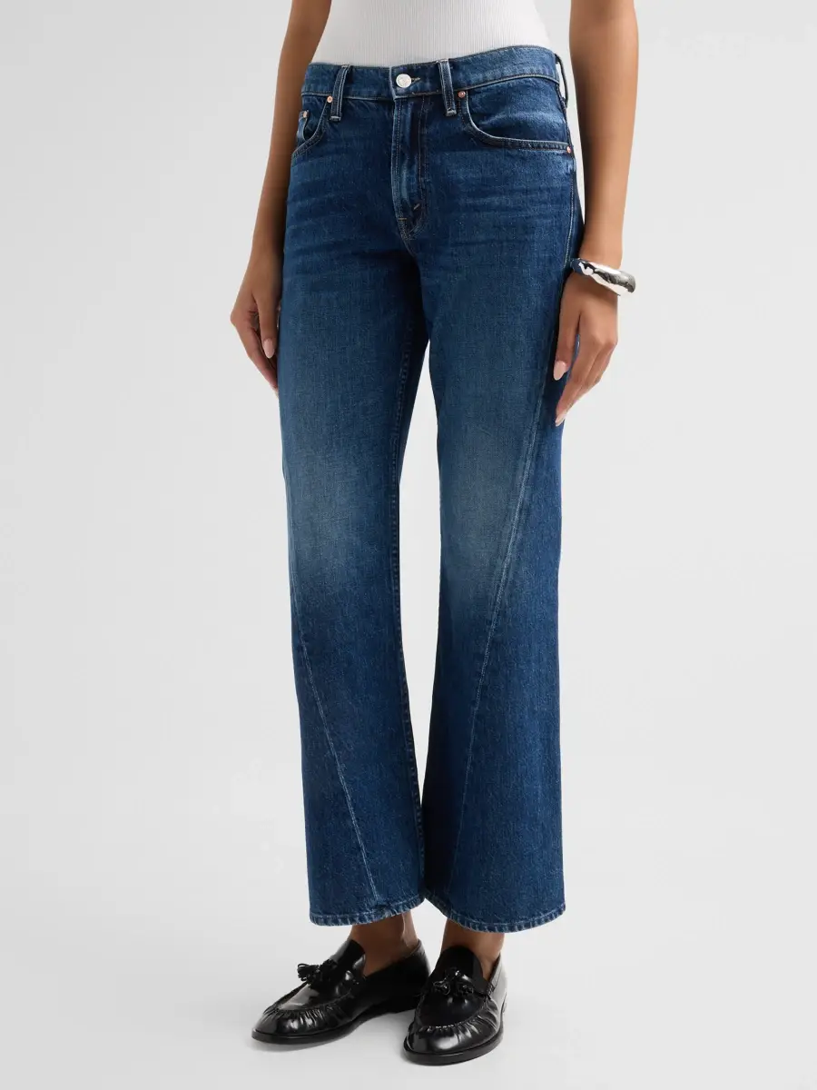 Mother Women's Lil' Bookie Twist Sneak Jeans | Thumbnail 4 Mother Women's Lil' Bookie Twist Sneak Jeans | Thumbnail 4