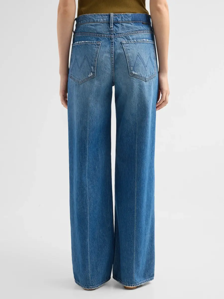 Mother Women's The Rerun Zip Sneak Jeans | Thumbnail 3 Mother Women's The Rerun Zip Sneak Jeans | Thumbnail 3