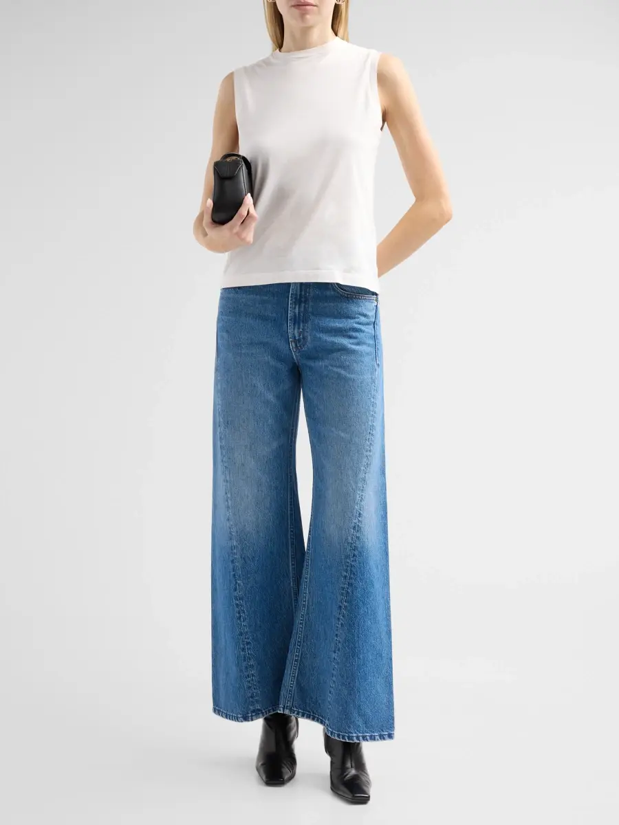 Mother Women's Lil' Lemon Twist Skimp Jeans | Thumbnail 2 Mother Women's Lil' Lemon Twist Skimp Jeans | Thumbnail 2