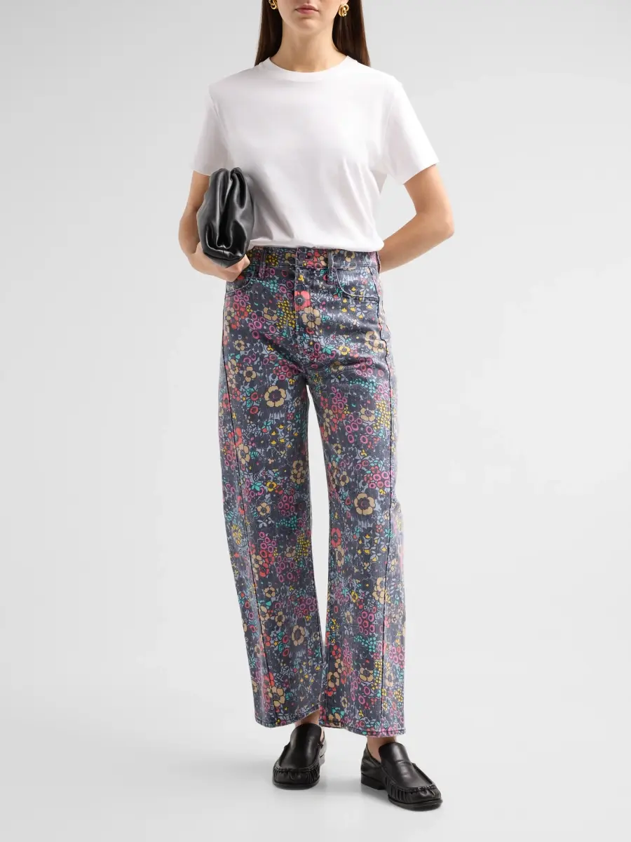 Mother Women's The Half-Pipe Flood Jeans | Thumbnail 2 Mother Women's The Half-Pipe Flood Jeans | Thumbnail 2