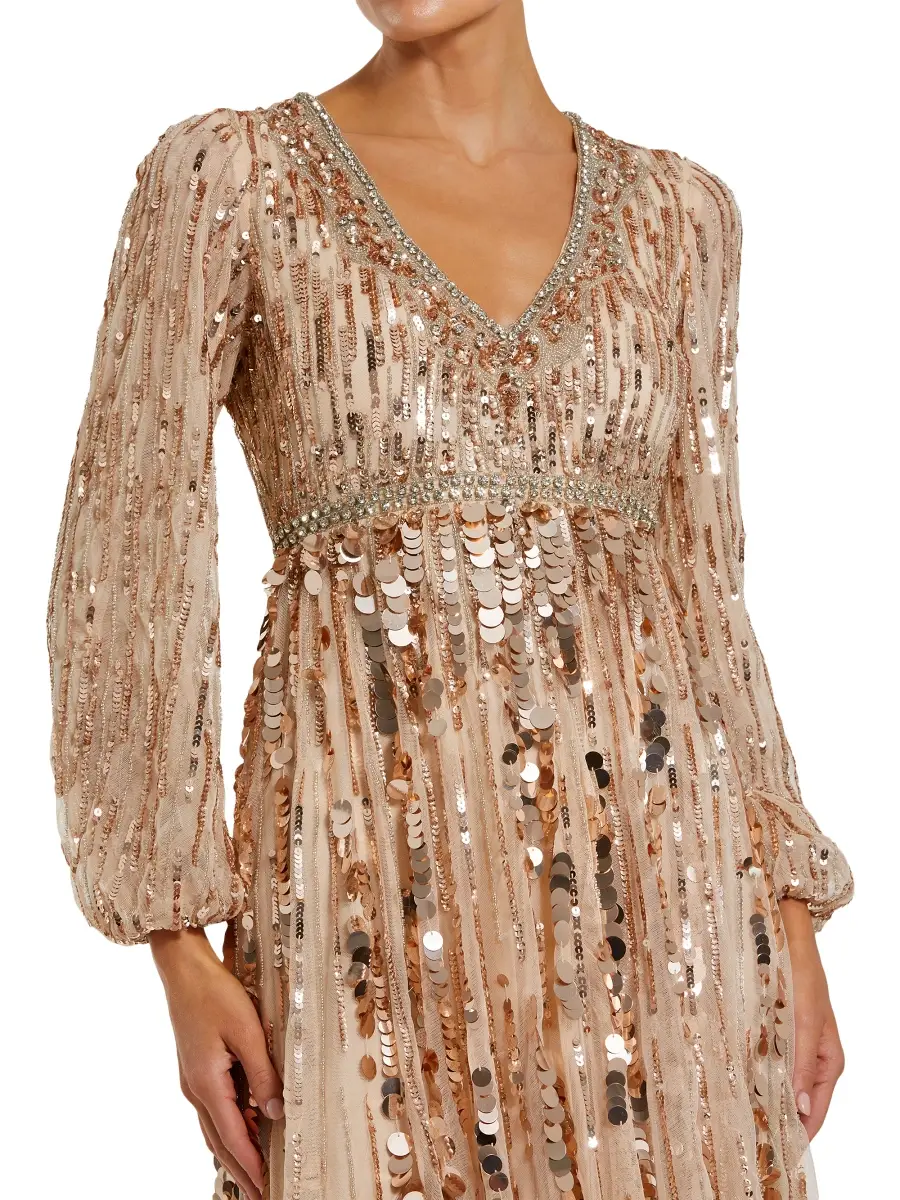 Mac Duggal Women's Sequin-Embellished Gown | Thumbnail 3