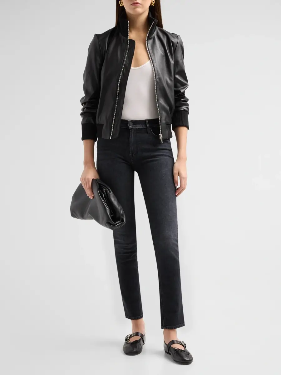 Mother Women's The Mid-Rise Dazzler Skimp Jeans | Thumbnail 2 Mother Women's The Mid-Rise Dazzler Skimp Jeans | Thumbnail 2