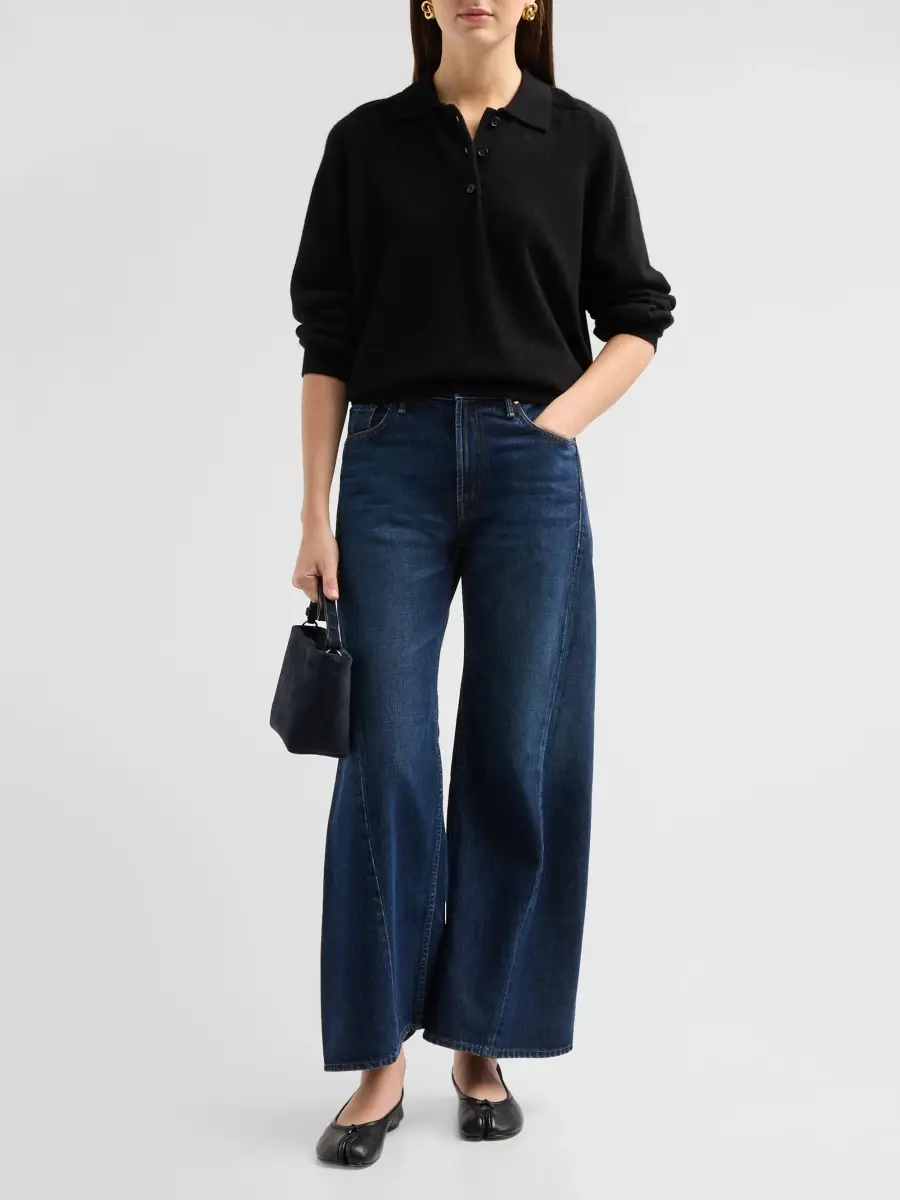 Mother Women's Lil' Lemon Twist Sneak Jeans | Thumbnail 2 Mother Women's Lil' Lemon Twist Sneak Jeans | Thumbnail 2