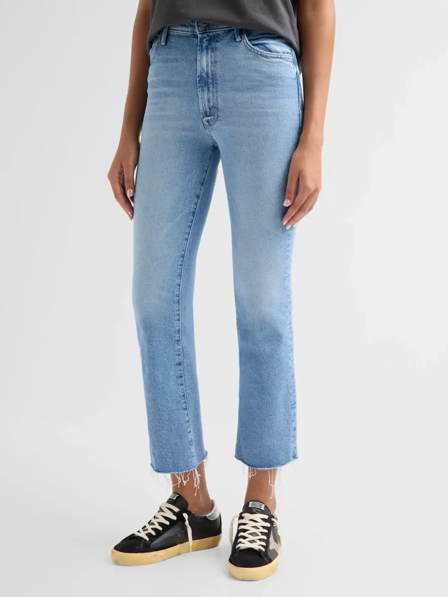 Mother Women's The Hustler Ankle Fray Jeans | Thumbnail 4 Mother Women's The Hustler Ankle Fray Jeans | Thumbnail 4