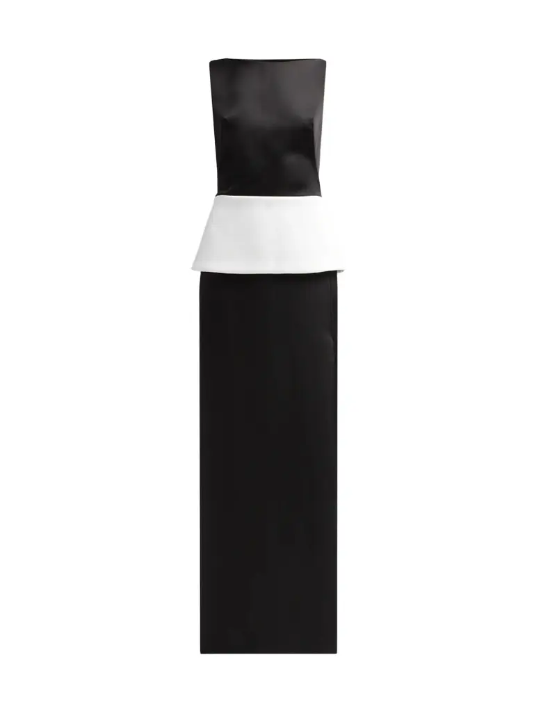 Women's Sirel Sleeveless Peplum Column Gown Women's Sirel Sleeveless Peplum Column Gown