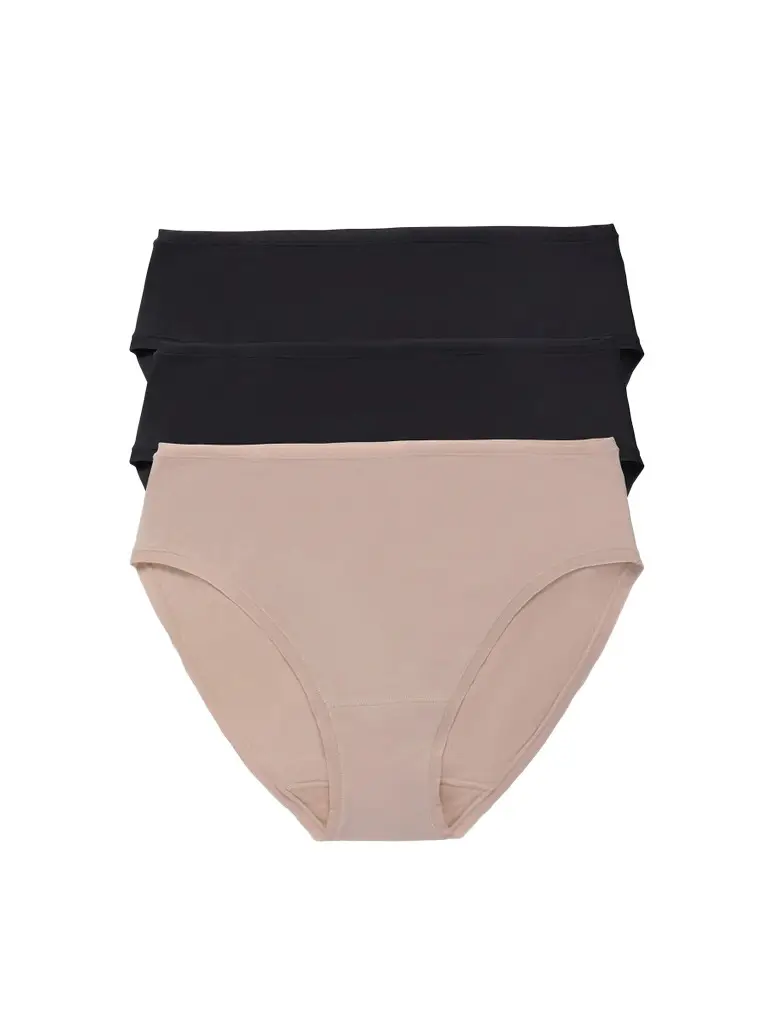 Women's Bliss Bare Cotton Hipster 3-Pack Women's Bliss Bare Cotton Hipster 3-Pack