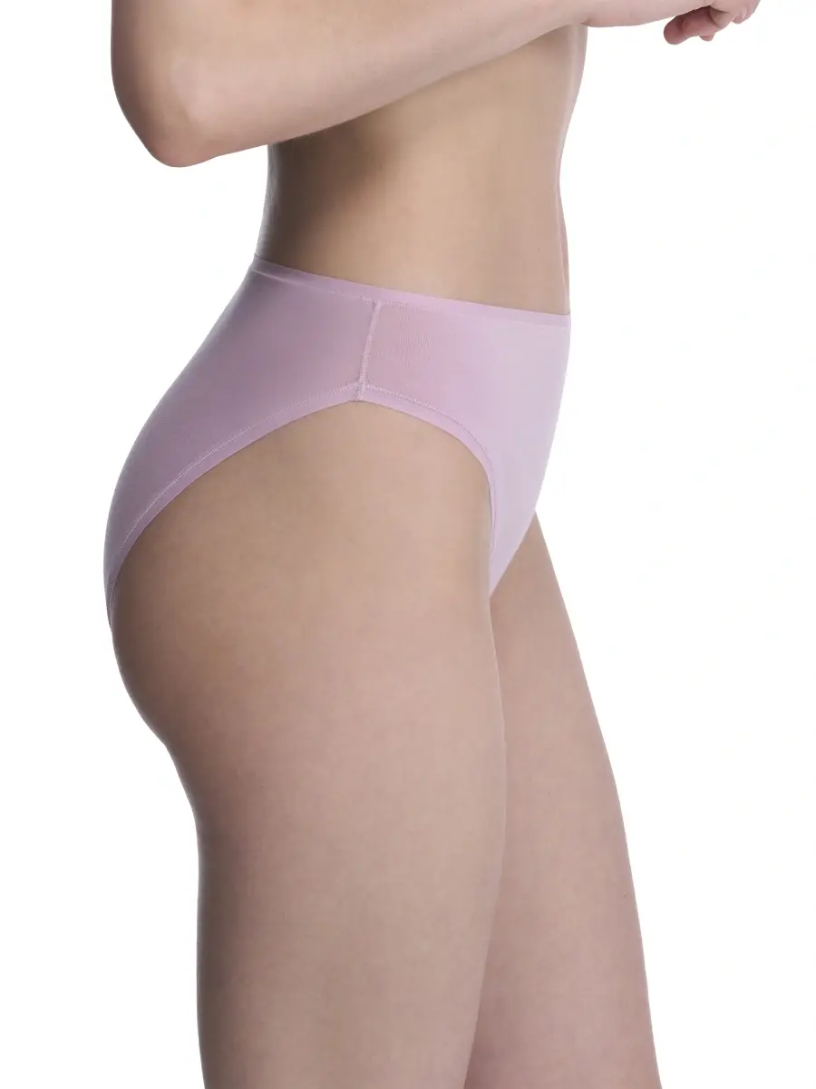 Natori Women's Bliss Bare Cotton High Cut Brief | Thumbnail 2 Natori Women's Bliss Bare Cotton High Cut Brief | Thumbnail 2