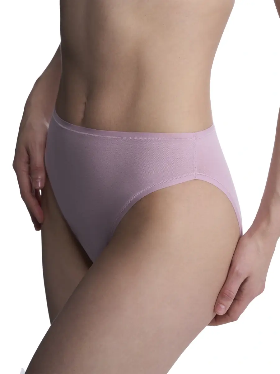 Natori Women's Bliss Bare Cotton High Cut Brief | Thumbnail 4 Natori Women's Bliss Bare Cotton High Cut Brief | Thumbnail 4