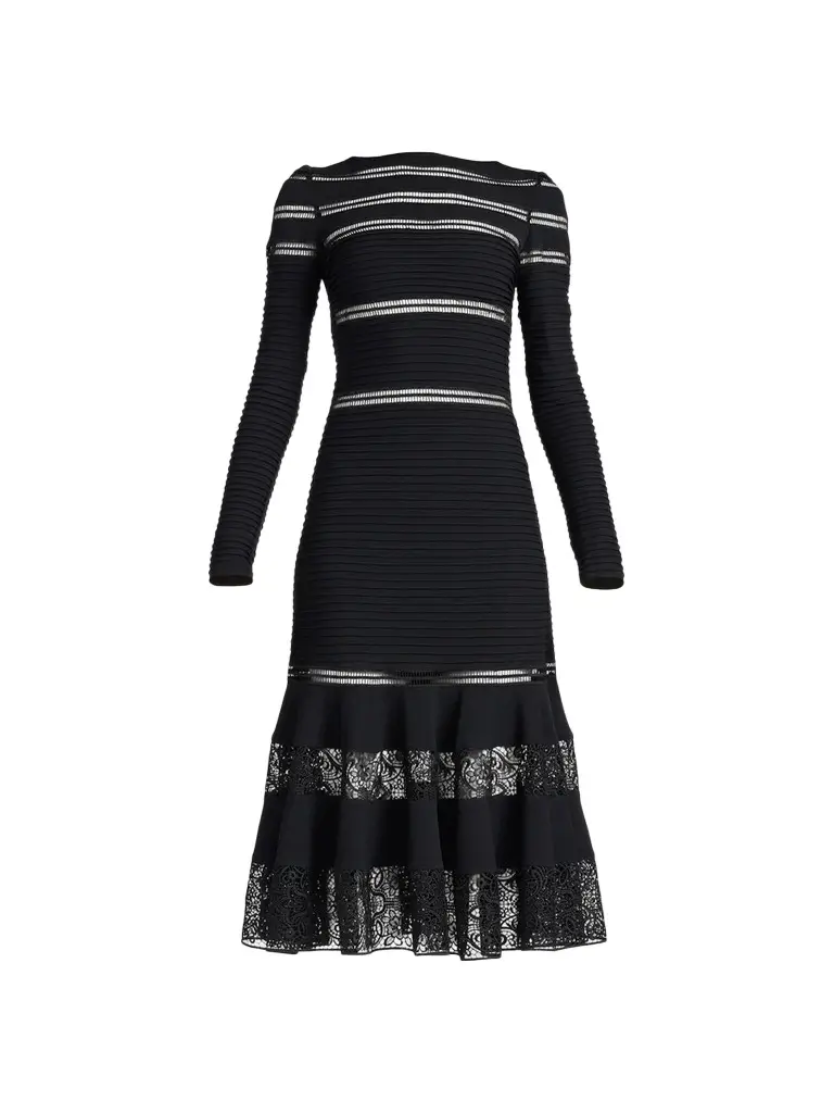 Women's Tiered Pleated Cocktail Dress Women's Tiered Pleated Cocktail Dress