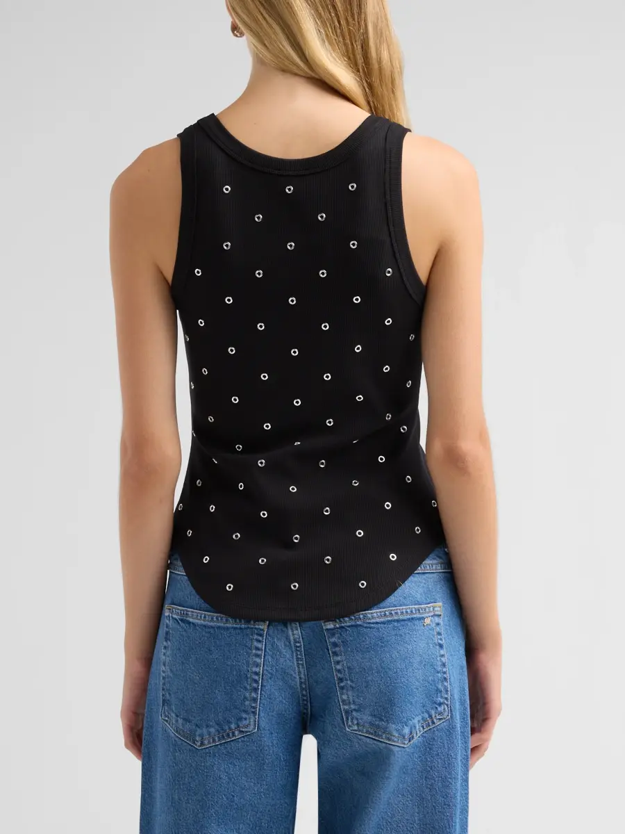 Cinq à Sept Women's Quenta Grommet Tank | Thumbnail 3 Cinq à Sept Women's Quenta Grommet Tank | Thumbnail 3