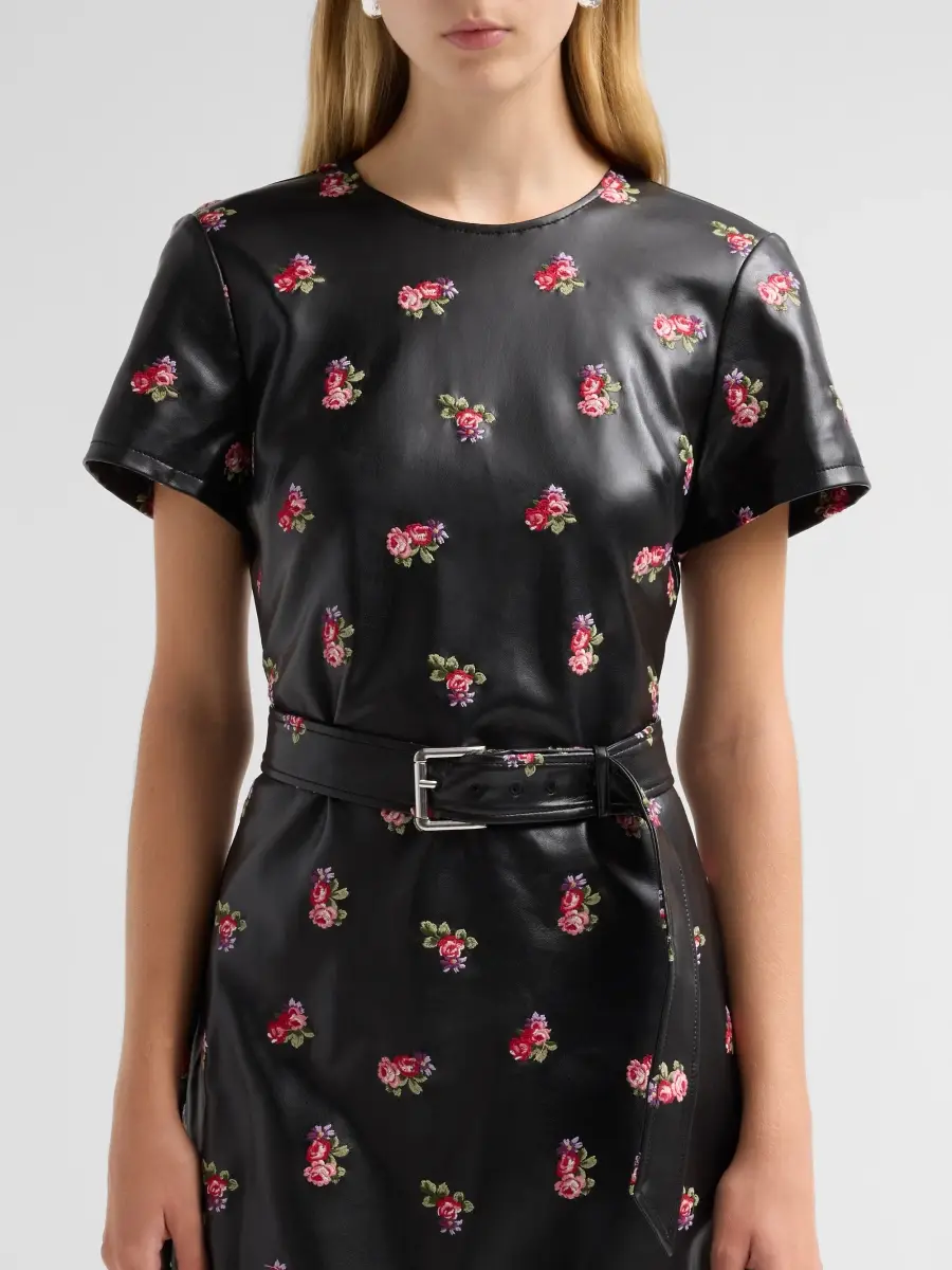 Cinq à Sept Women's Bea Tossed Roses Mini Dress | Thumbnail 5 Cinq à Sept Women's Bea Tossed Roses Mini Dress | Thumbnail 5
