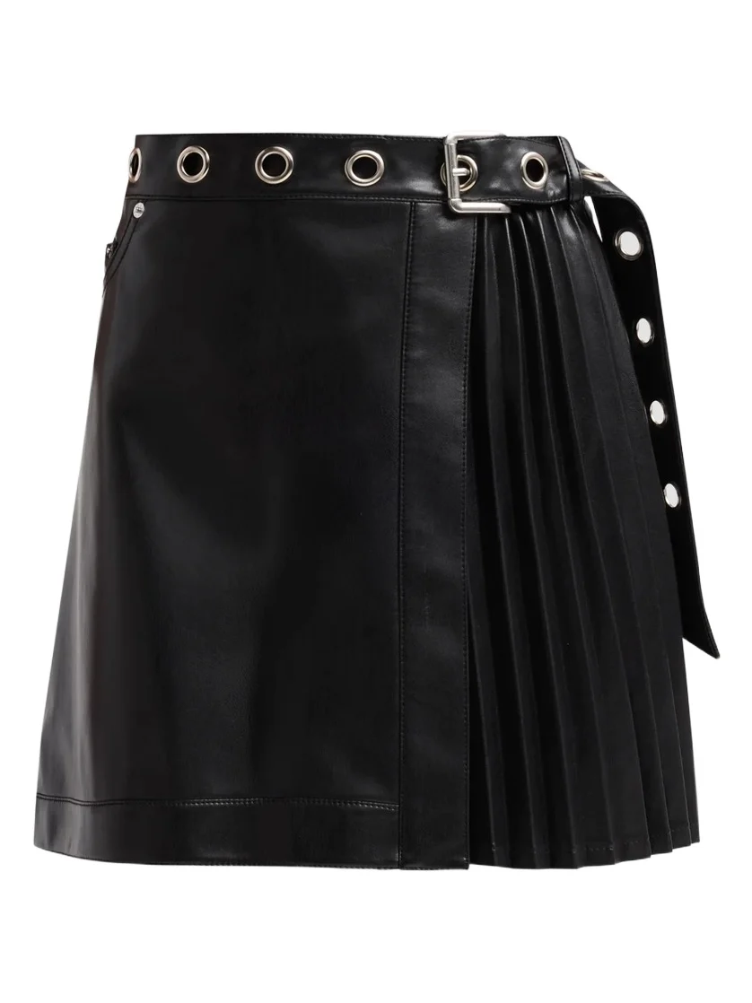 Women's Santana Vegan Leather Mini Skirt