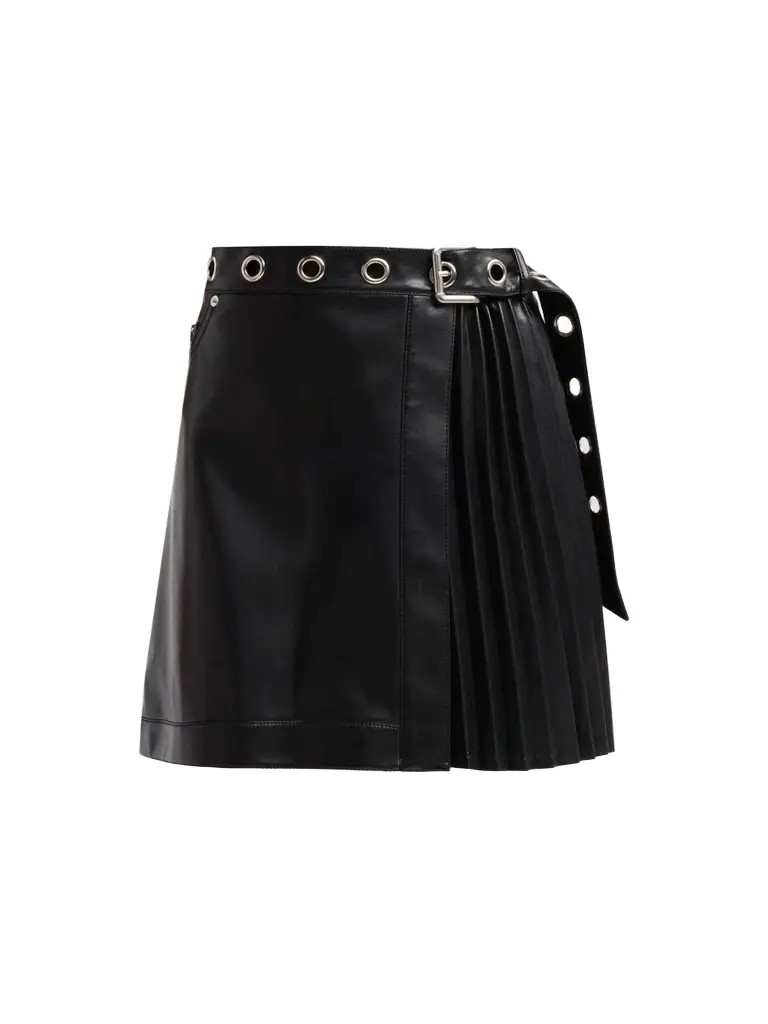 Women's Santana Vegan Leather Mini Skirt Women's Santana Vegan Leather Mini Skirt