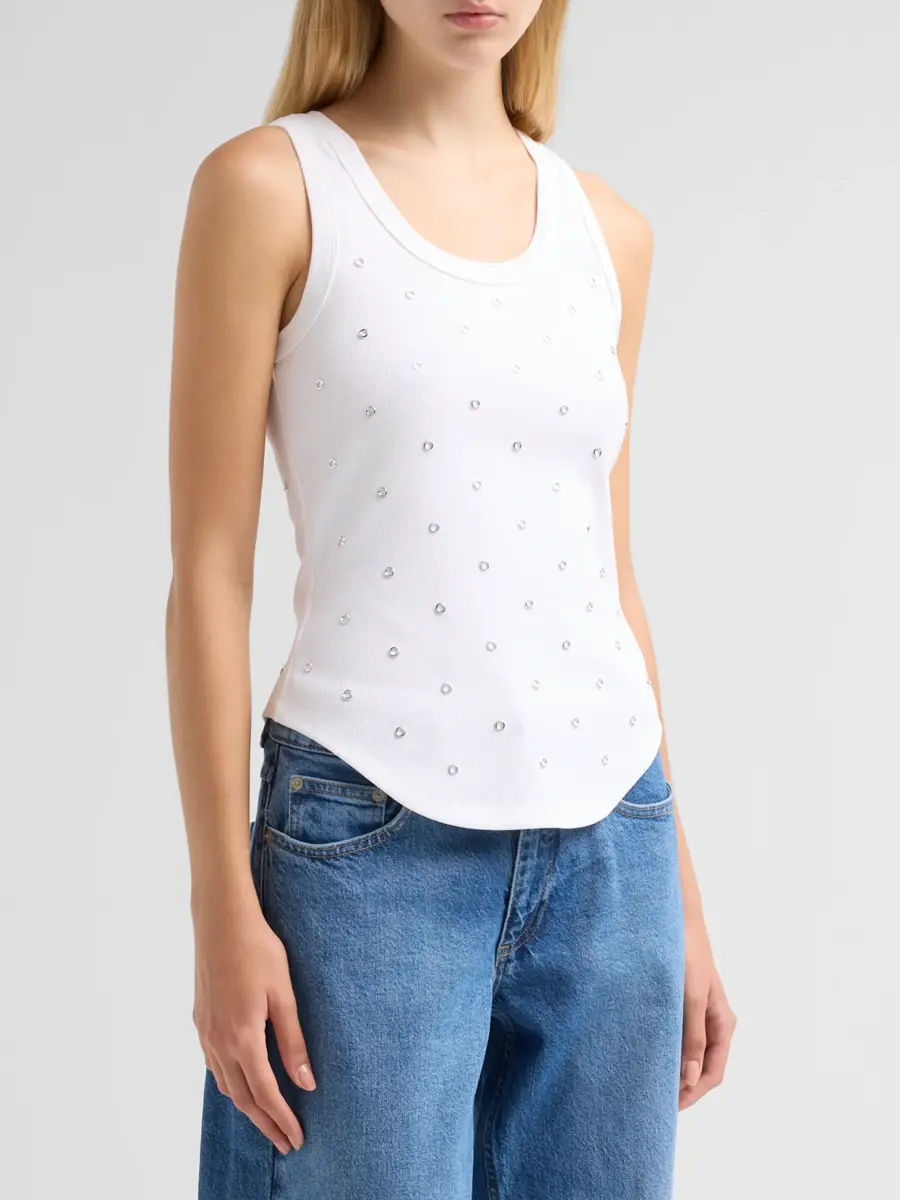 Cinq à Sept Women's Quenta Grommet Tank | Thumbnail 4 Cinq à Sept Women's Quenta Grommet Tank | Thumbnail 4
