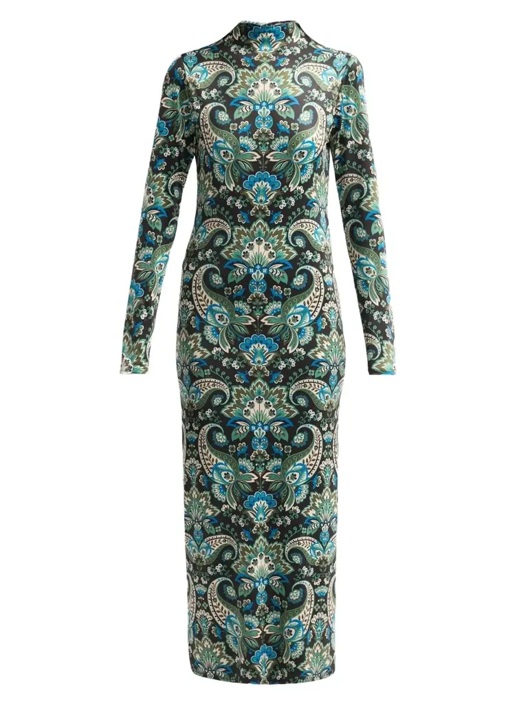 Misa Los Angeles Women's Mitra Printed Maxi Dress
