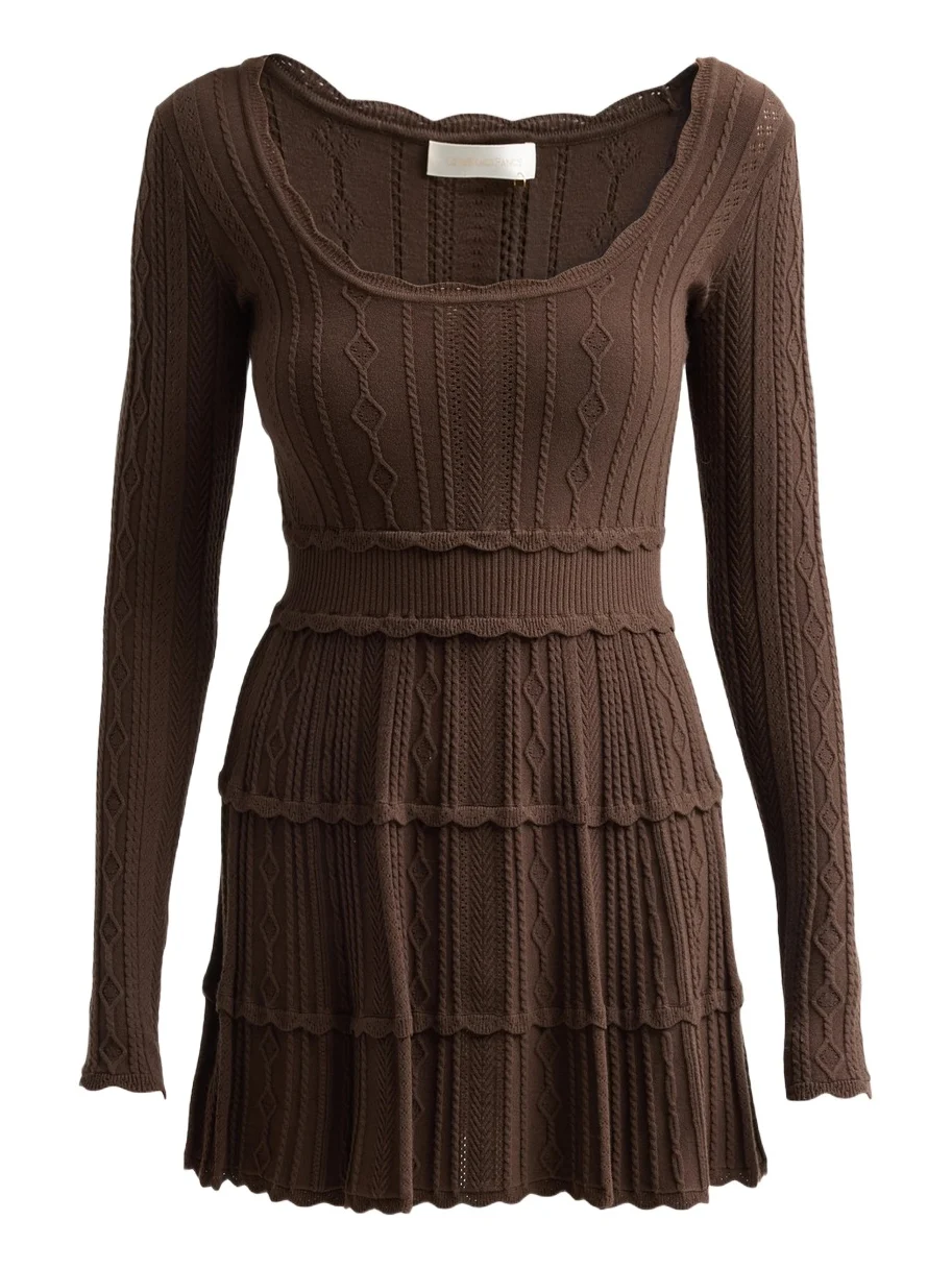 Women's Lunelle Pointelle Knit Mini Dress Women's Lunelle Pointelle Knit Mini Dress