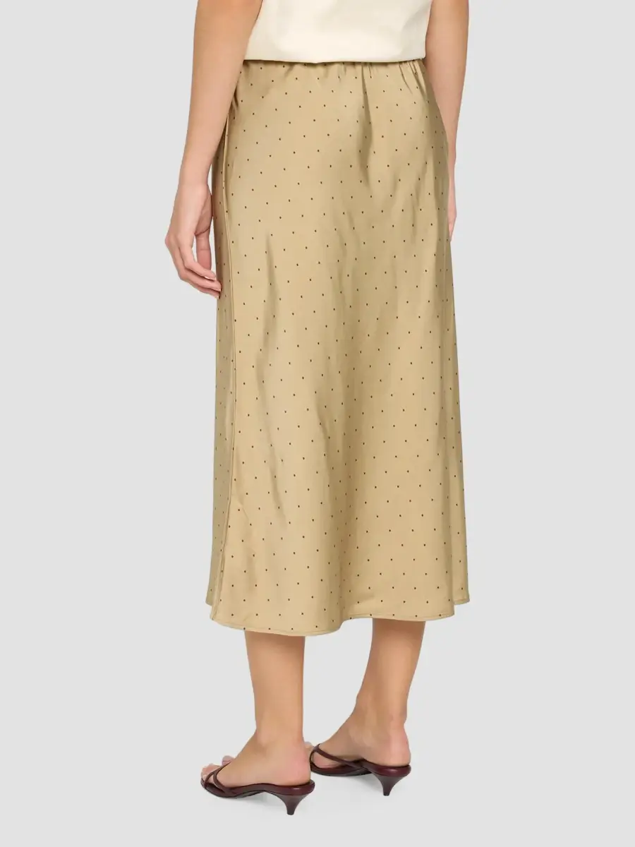 Vince Women's Grid Dot Slip Skirt | Thumbnail 3 Vince Women's Grid Dot Slip Skirt | Thumbnail 3