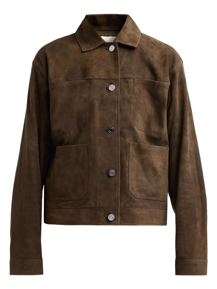 Women's Suede Trucker Jacket Women's Suede Trucker Jacket