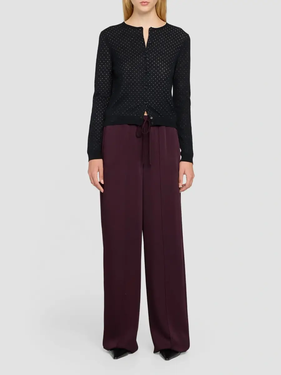 Vince Women's Tailored Drawstring Pintuck Pants | Thumbnail 2