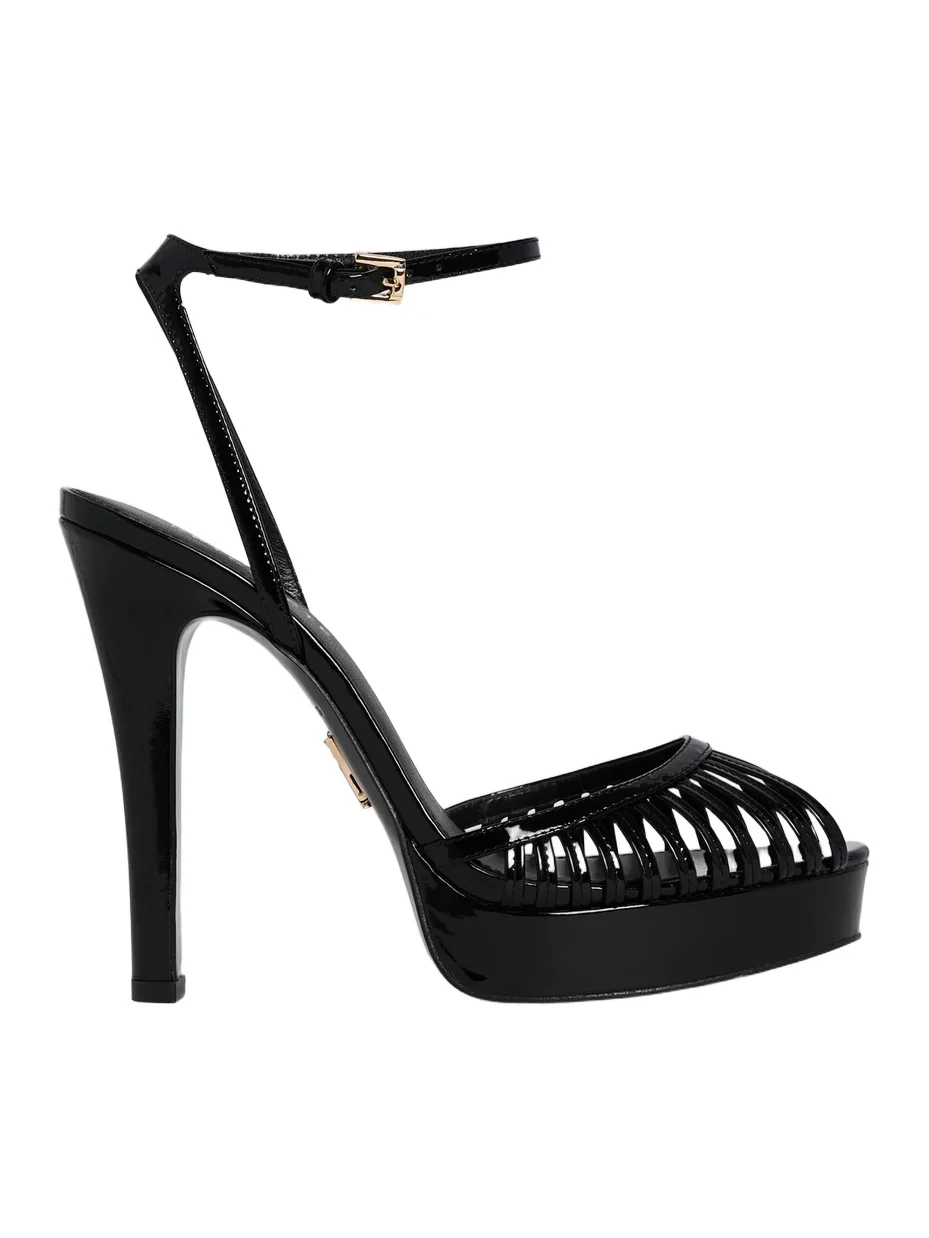 Women's Manolia 120MM Patent Leather Platform Sandals Women's Manolia 120MM Patent Leather Platform Sandals