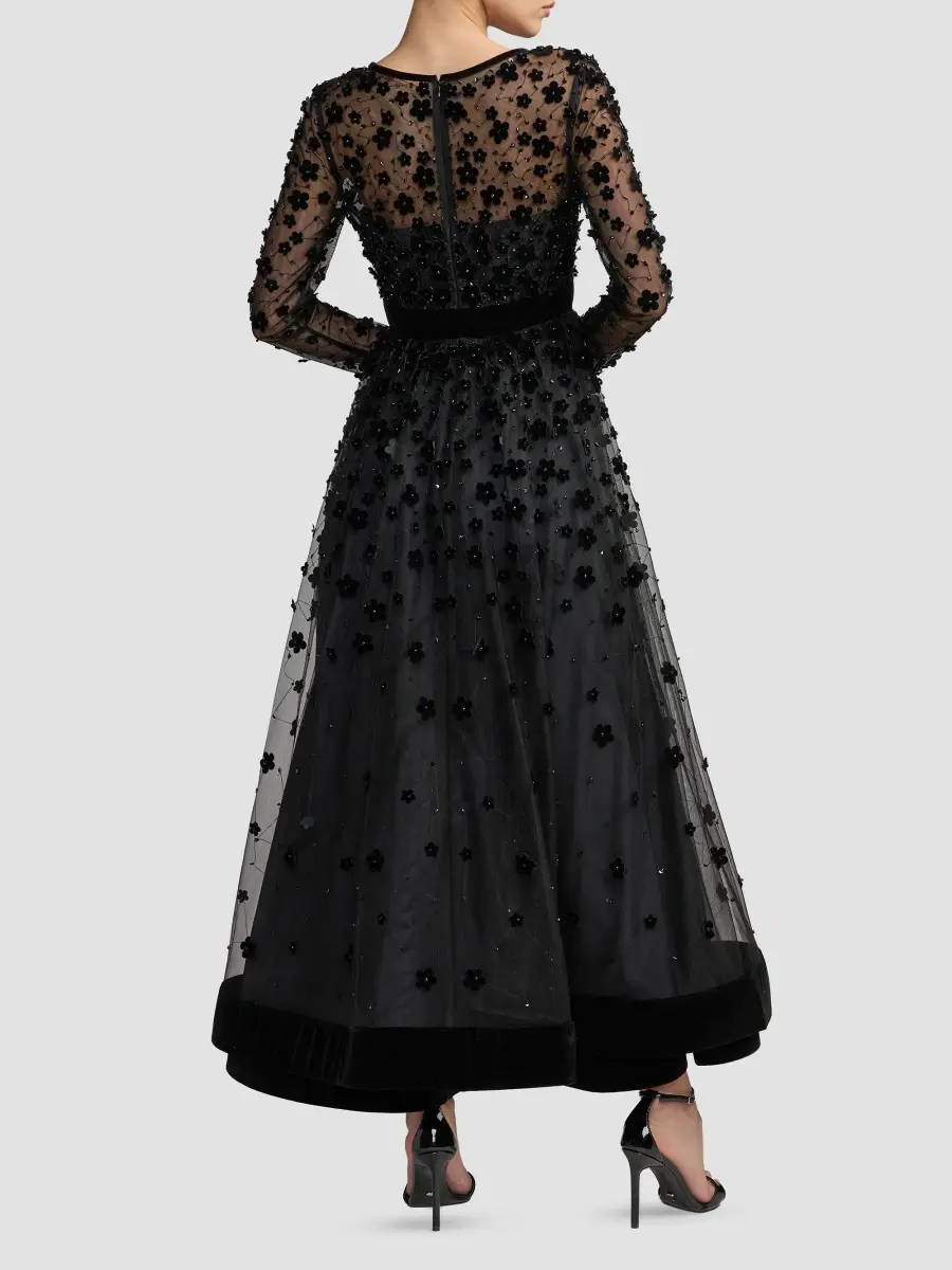 Mac Duggal Women's Embellished Maxi Dress | Thumbnail 3 Mac Duggal Women's Embellished Maxi Dress | Thumbnail 3
