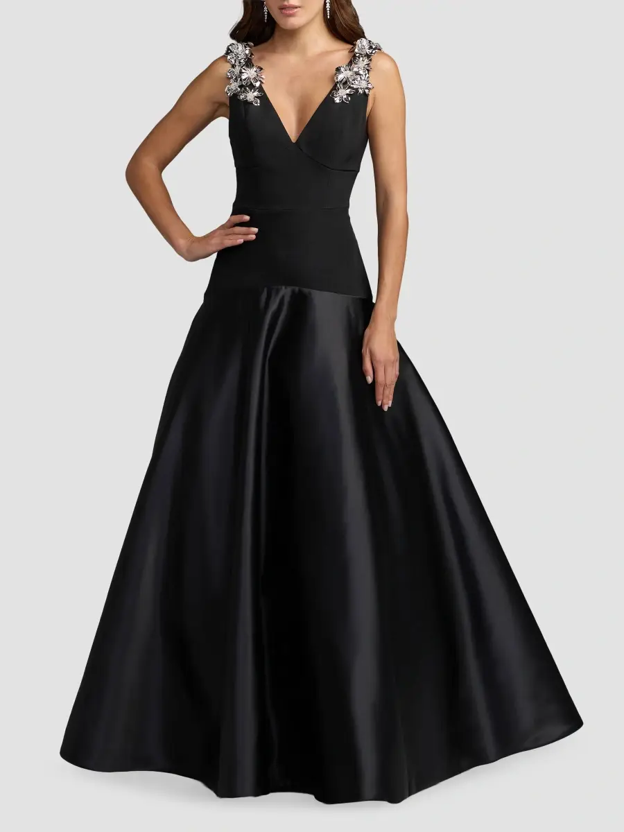 Mac Duggal Women's Embellished Crepe & Satin Ball Gown | Thumbnail 2