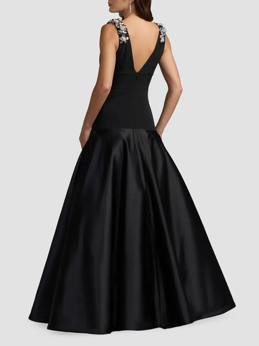 Mac Duggal Women's Embellished Crepe & Satin Ball Gown | Thumbnail 3