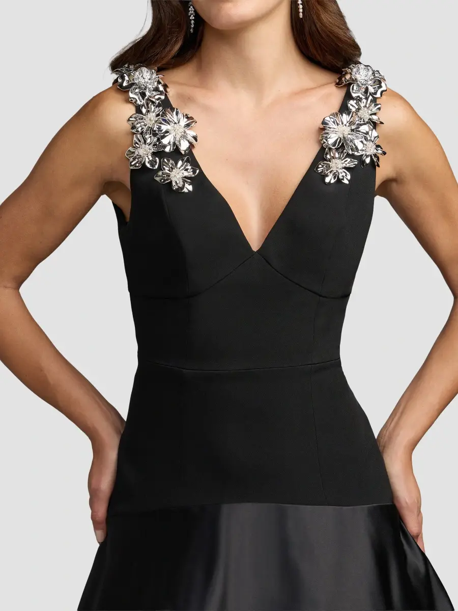 Mac Duggal Women's Embellished Crepe & Satin Ball Gown | Thumbnail 4