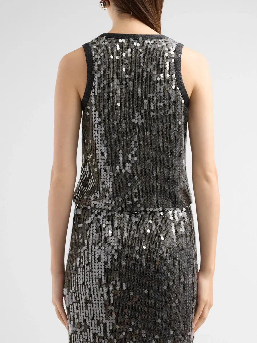 Ramy Brook Women's Lexi Sequin Top | Thumbnail 3 Ramy Brook Women's Lexi Sequin Top | Thumbnail 3