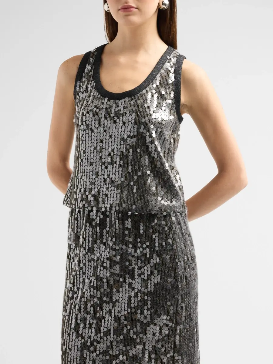 Ramy Brook Women's Lexi Sequin Top | Thumbnail 4 Ramy Brook Women's Lexi Sequin Top | Thumbnail 4