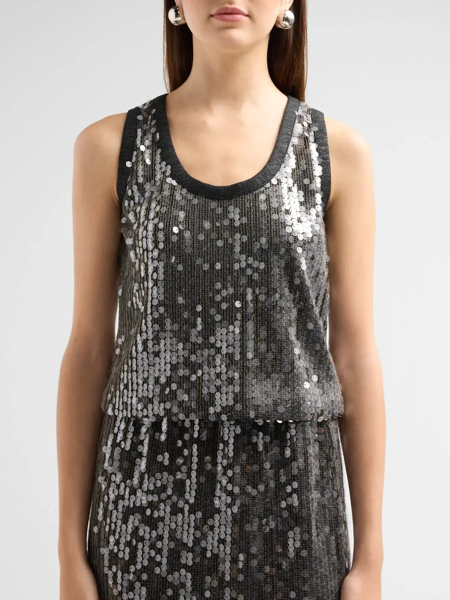 Ramy Brook Women's Lexi Sequin Top | Thumbnail 5 Ramy Brook Women's Lexi Sequin Top | Thumbnail 5