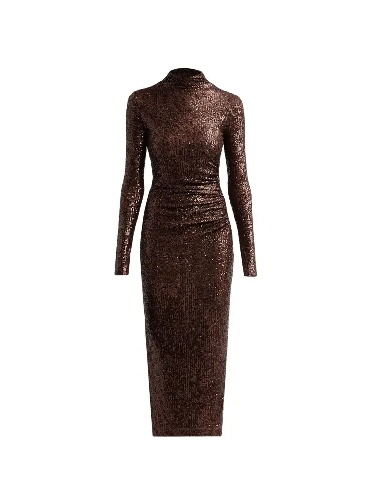 Cara Cara Women's Ryan Sequined Sheath Midi Dress