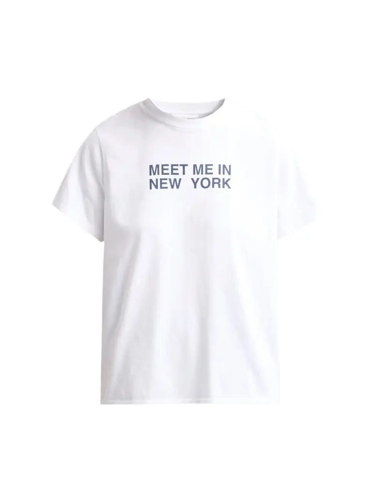 Women's Meet Me In New York Giovanni Cotton Crewneck T-Shirt