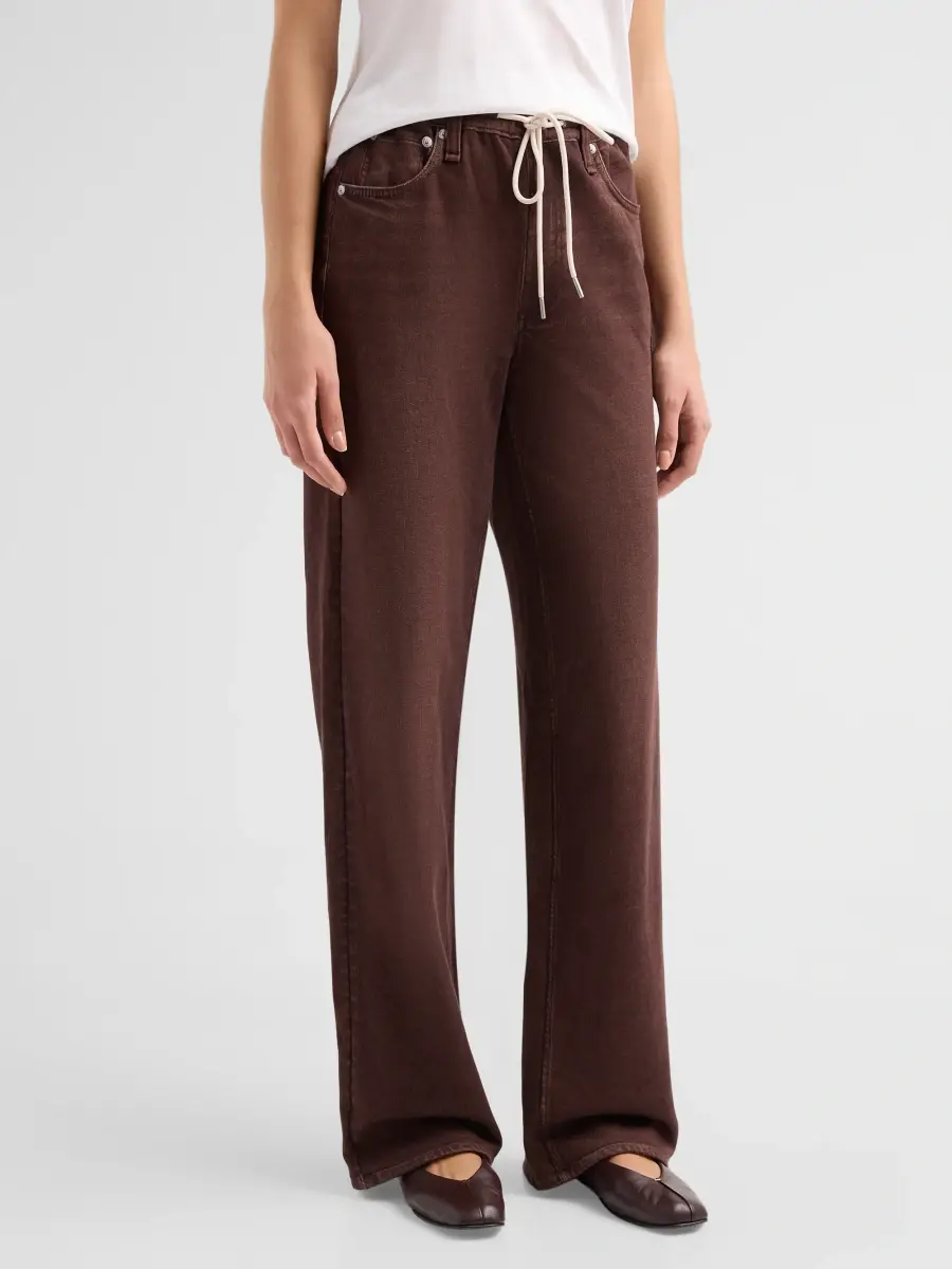rag & bone Women's rb Miramar Terry Drawcord Wide-Leg Pants | Thumbnail 4 rag & bone Women's rb Miramar Terry Drawcord Wide-Leg Pants | Thumbnail 4