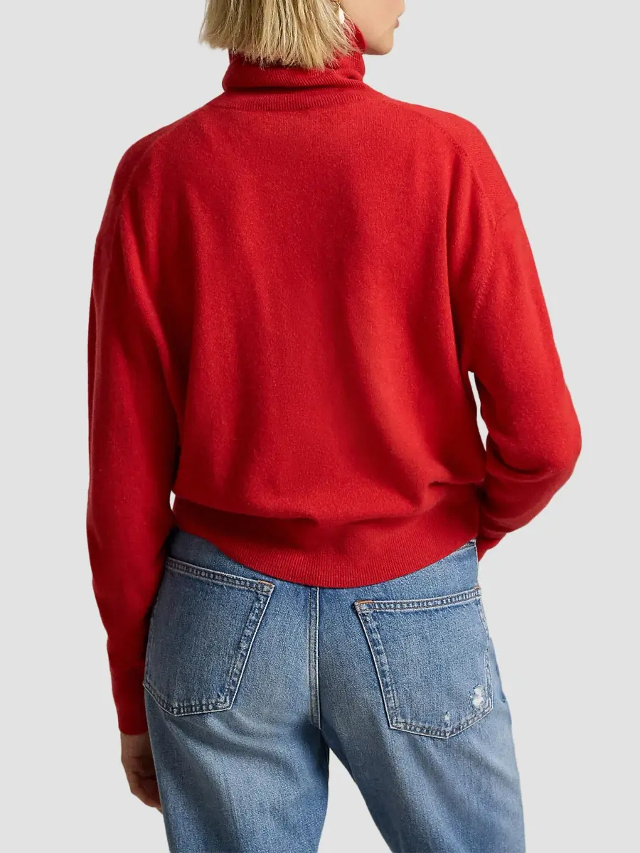 Polo Ralph Lauren Women's Cashmere Turtleneck Sweater | Thumbnail 3 Polo Ralph Lauren Women's Cashmere Turtleneck Sweater | Thumbnail 3