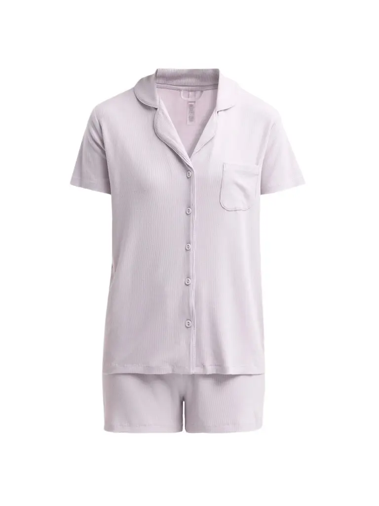 Skims Women's Soft Lounge Short Sleep Set