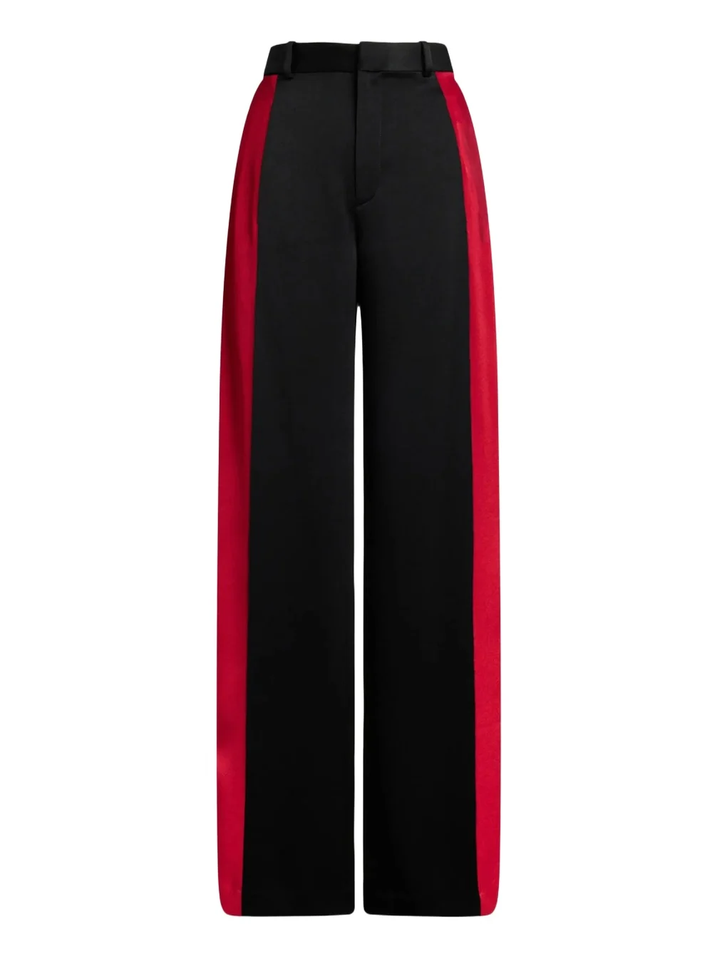 Women's Crepe Wide-Leg Tuxedo Pants Women's Crepe Wide-Leg Tuxedo Pants