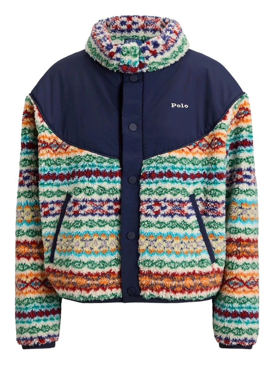 Women's Jaquard High-Pile Fleece Jacket Women's Jaquard High-Pile Fleece Jacket