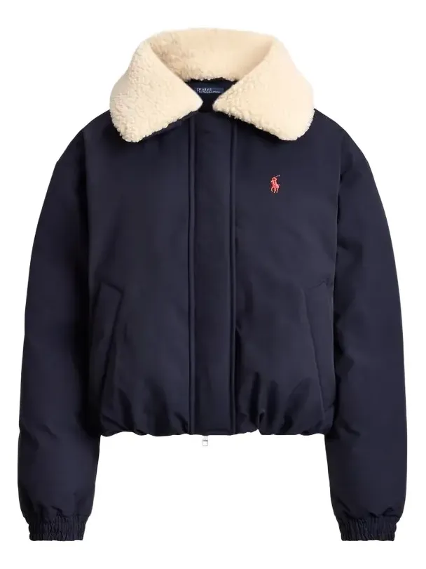 Women's Matte Woven Down Bomber Jacket