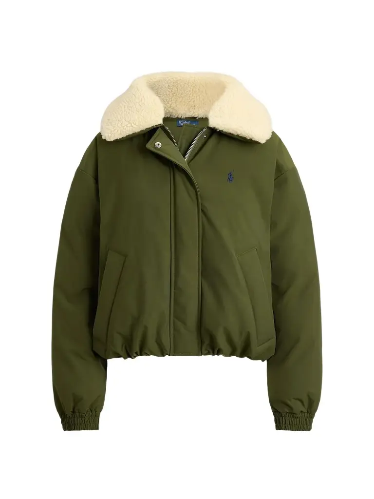 Women's Matte Woven Down Bomber Jacket Women's Matte Woven Down Bomber Jacket